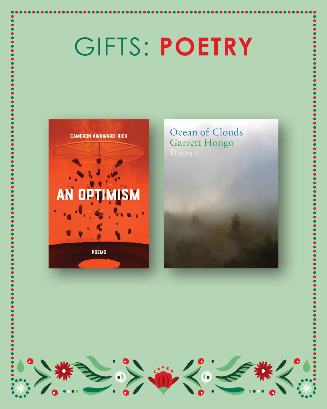 3 books of poetry to gift in 2025
