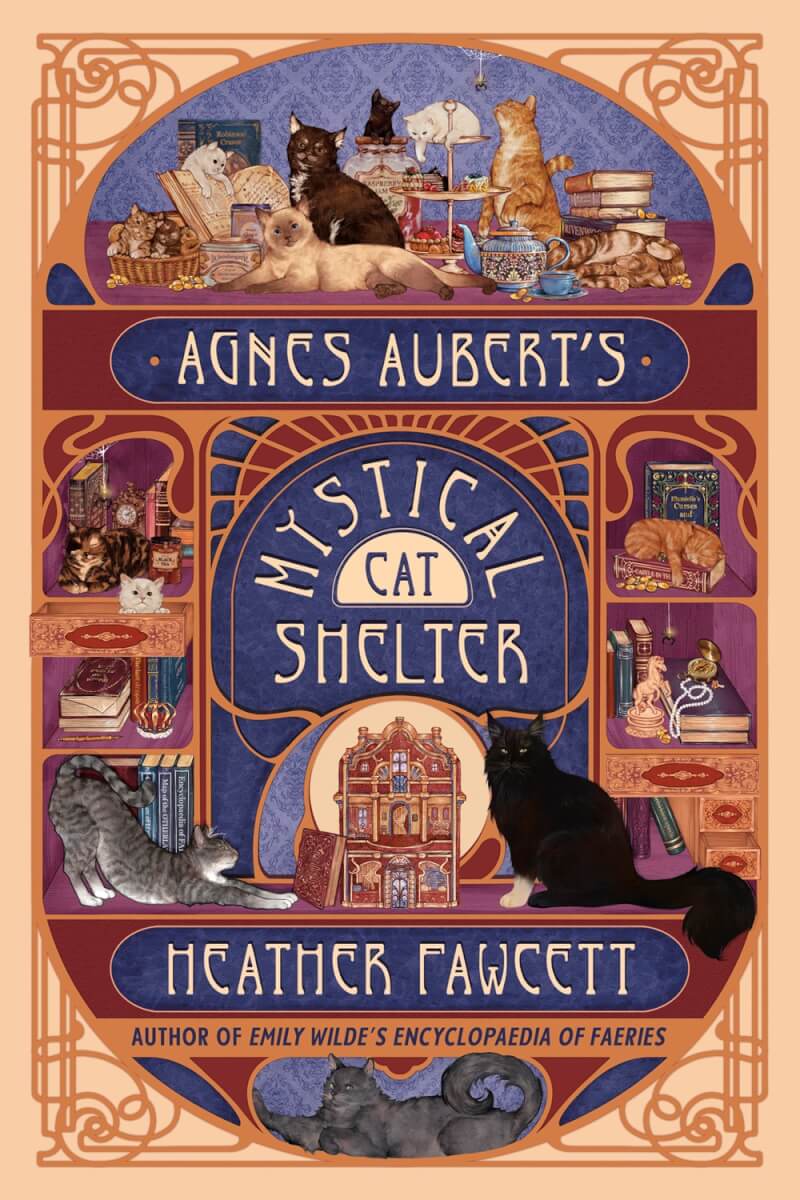 Book review of Agnes Aubert’s Mystical Cat Shelter by Heather Fawcett